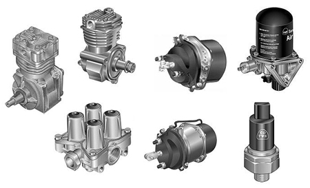 AIR BRAKE ACTUATORS SYSTEM FOR COMMERCIAL VEHICLES